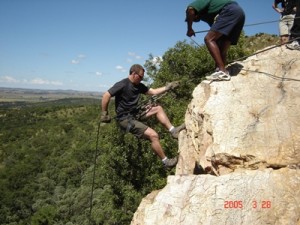 ABSAILING IN THE VREDEFORT DOME